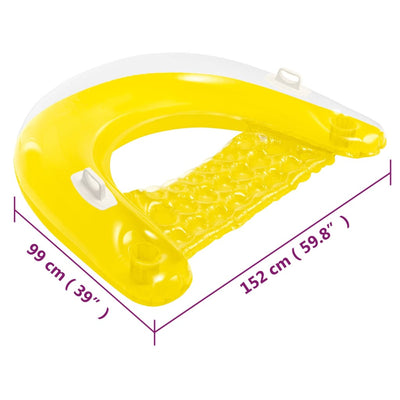 vidaXL Inflatable Pool Chair 152x99 cm Vinyl