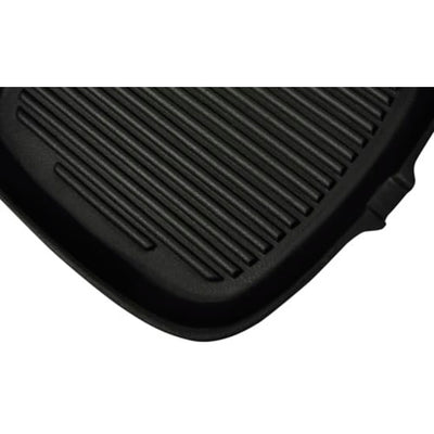vidaXL Cast Iron Grill Pan 24x23 cm
