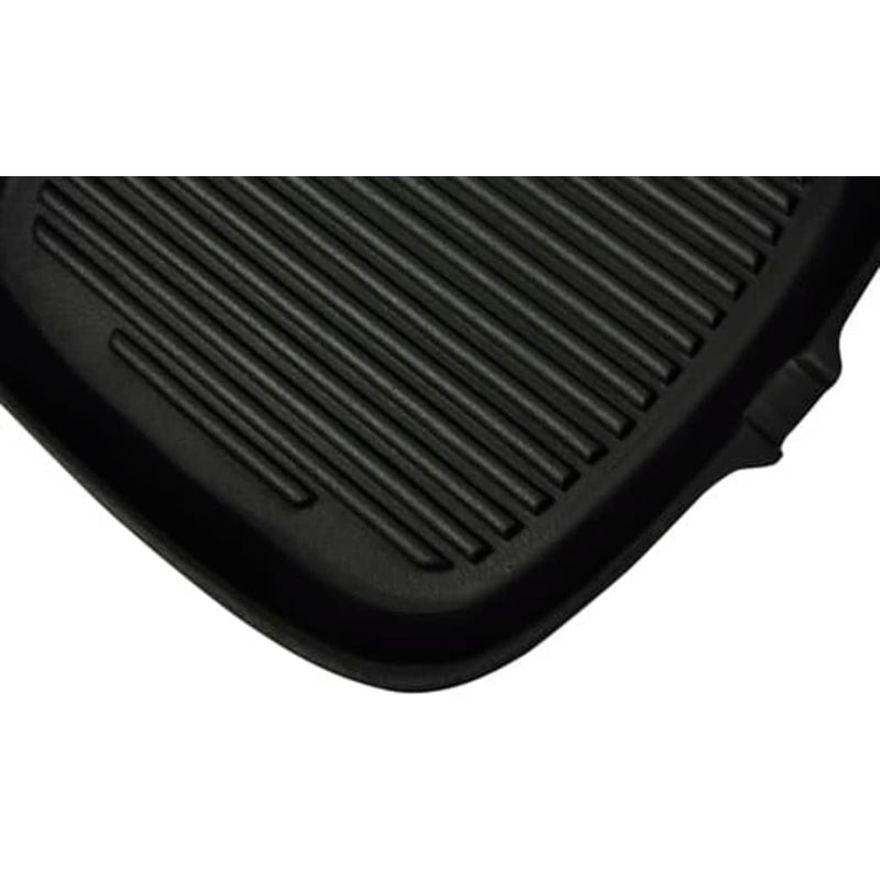 vidaXL Cast Iron Grill Pan 24x23 cm