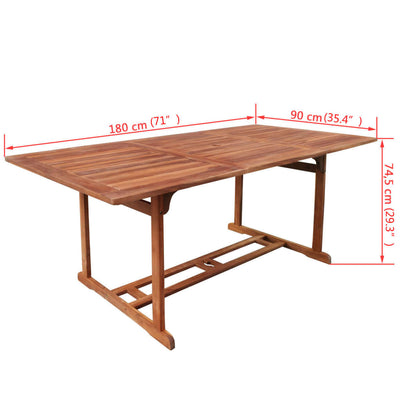 vidaXL 9 Piece Outdoor Dining Set with Cushions Poly Rattan Black