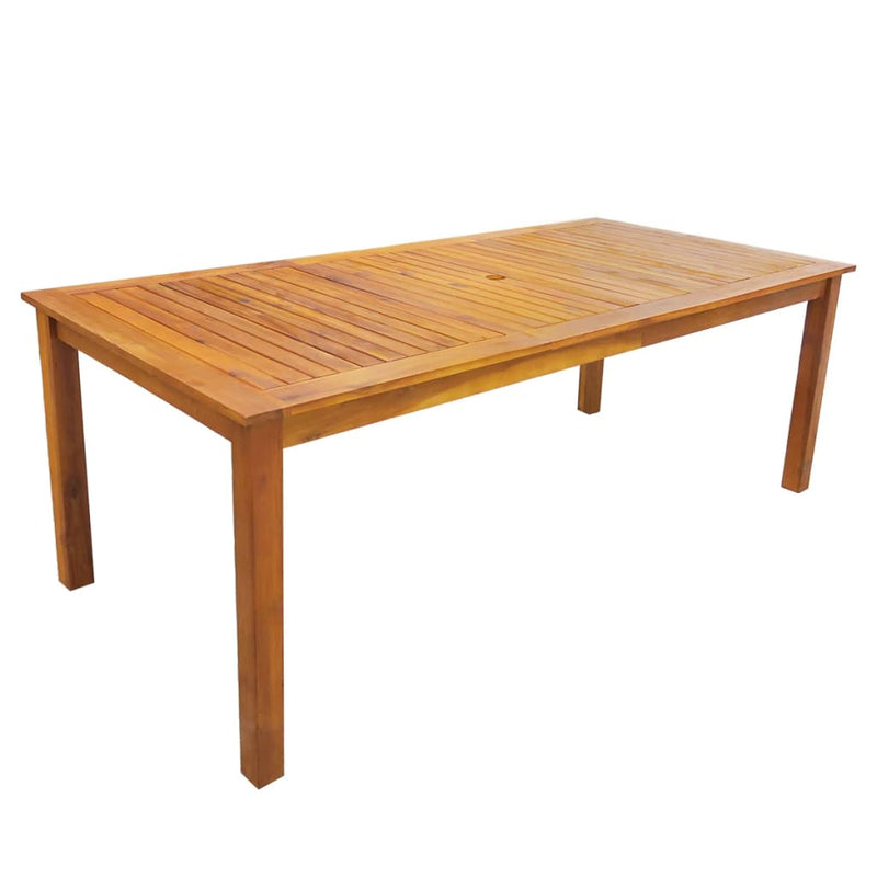 vidaXL 7 Piece Outdoor Dining Set Solid Acacia Wood