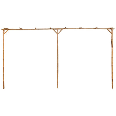 vidaXL Pergola Bamboo 385x40x205 cm