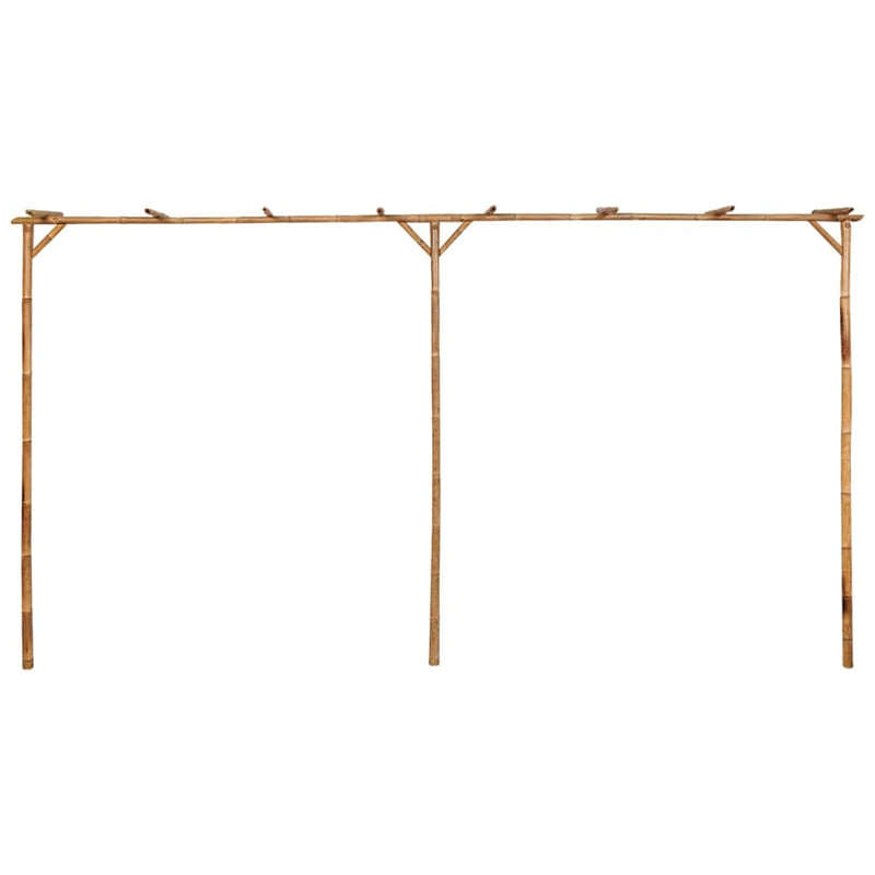 vidaXL Pergola Bamboo 385x40x205 cm