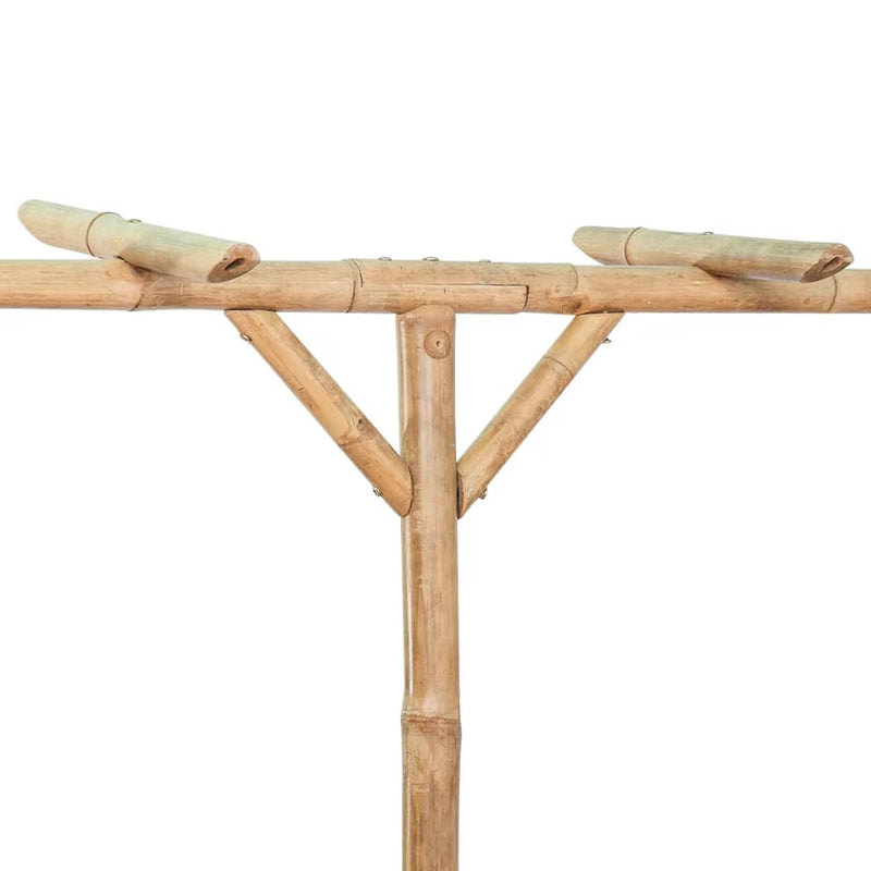 vidaXL Pergola Bamboo 385x40x205 cm
