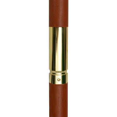 vidaXL Garden Parasol 270x270 cm Wooden Pole Green