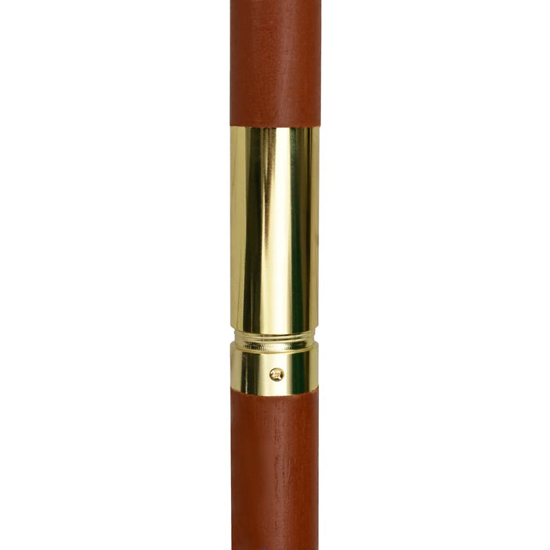 vidaXL Garden Parasol 270x270 cm Wooden Pole Green
