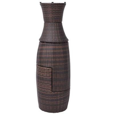 vidaXL 3 Piece Bistro Set with Cushions Poly Rattan Black