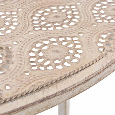 vidaXL 3 Piece Bistro Set Steel Grey