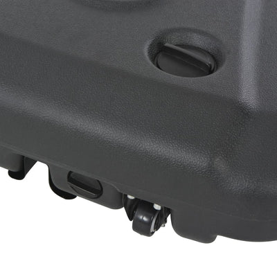 vidaXL Outdoor Umbrella Stand Black