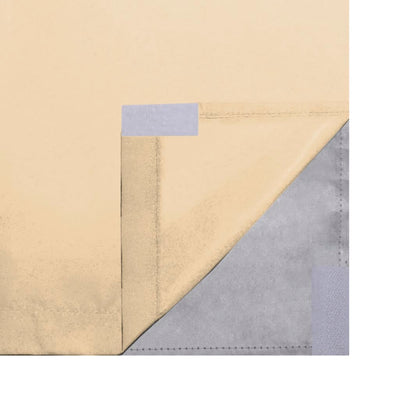 vidaXL Blackout Curtains 2 pcs Double Layer 140x245 cm Green