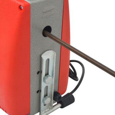 vidaXL Pipe Cleaning Machine 250 W 12.5mx16mm 4.5mx9.5mm