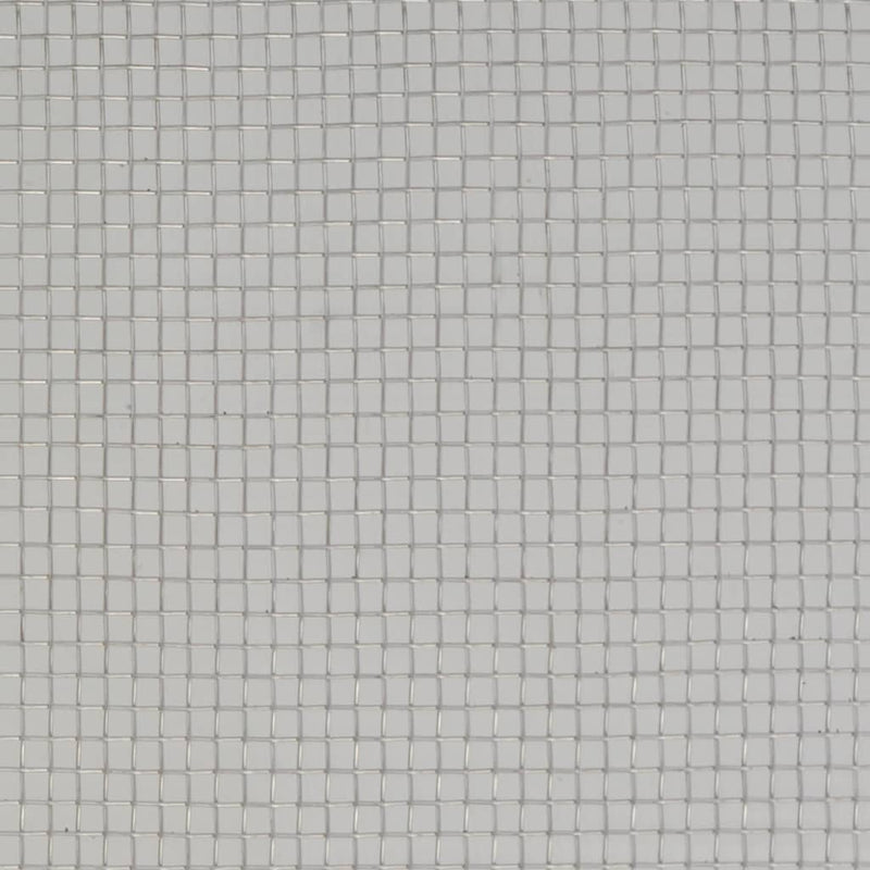 vidaXL Mesh Screen Stainless Steel 100x500 cm Silver