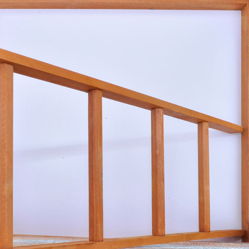 vidaXL Bird Cage Wood 65x63x165 cm