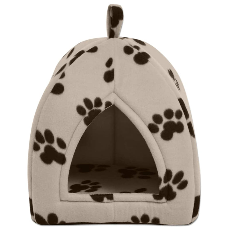 vidaXL Cat Cubby Size L Beige