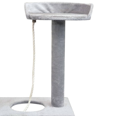 vidaXL Cat Tree with Sisal Scratching Posts 150 cm Grey