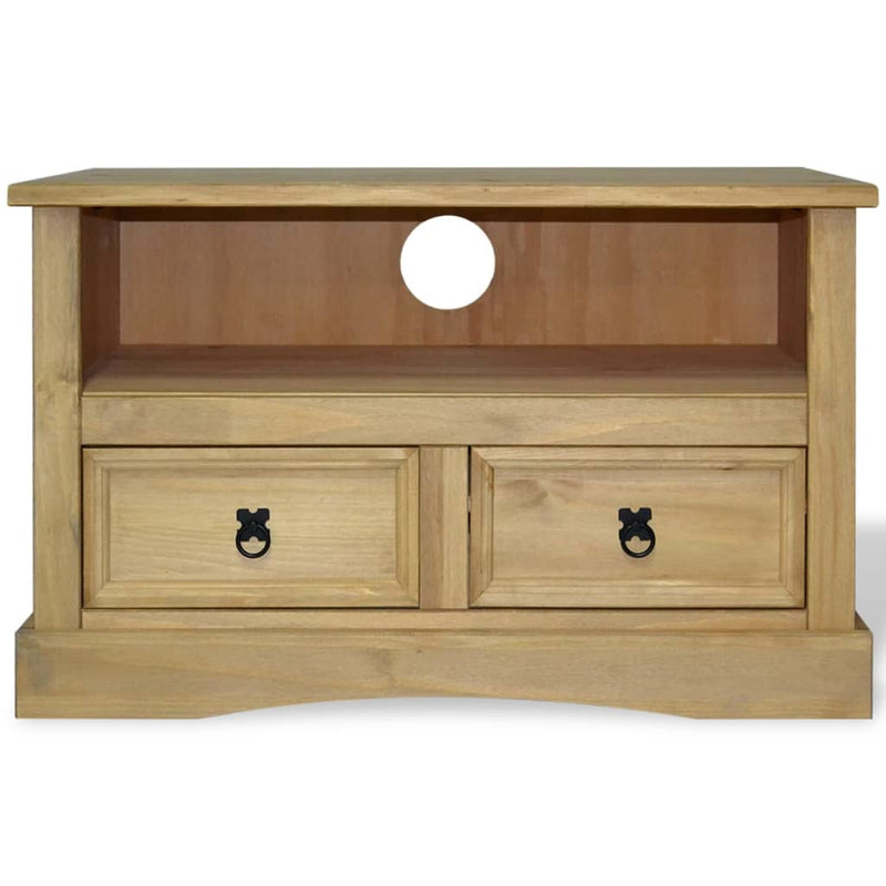 vidaXL TV Cabinet Mexican Pine Corona Range 91x43x56 cm