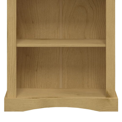vidaXL 4-Tier Bookcase Mexican Pine Corona Range 80x29x150 cm