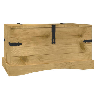 vidaXL Storage Chest Mexican Pine Corona Range 91x49.5x47 cm