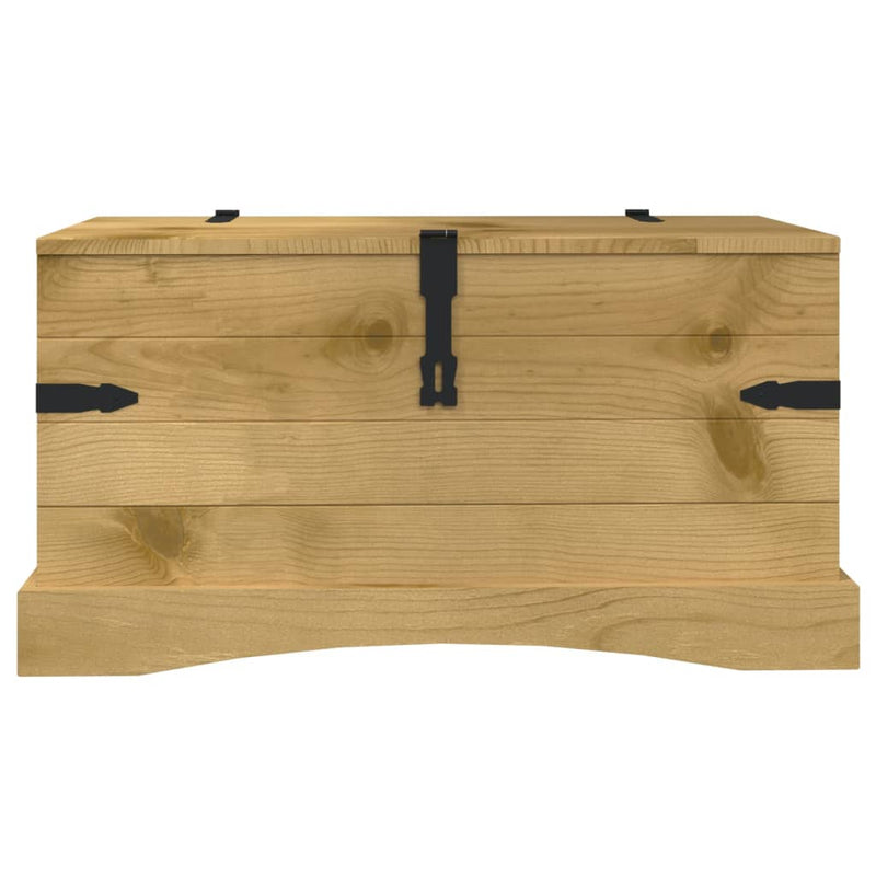 vidaXL Storage Chest Mexican Pine Corona Range 91x49.5x47 cm