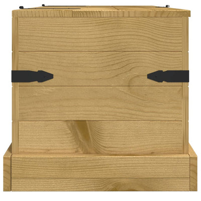 vidaXL Storage Chest Mexican Pine Corona Range 91x49.5x47 cm