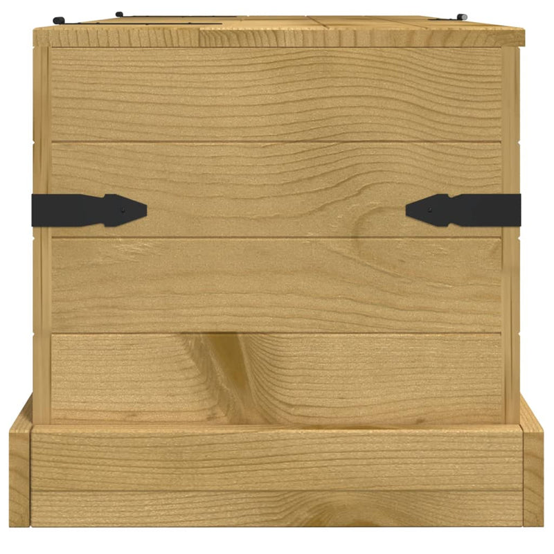 vidaXL Storage Chest Mexican Pine Corona Range 91x49.5x47 cm