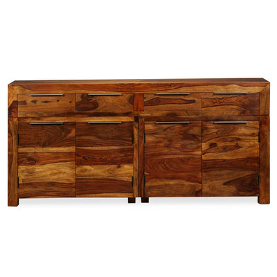 vidaXL Sideboard Solid Sheesham Wood 160x35x75 cm