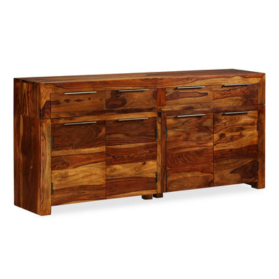 vidaXL Sideboard Solid Sheesham Wood 160x35x75 cm