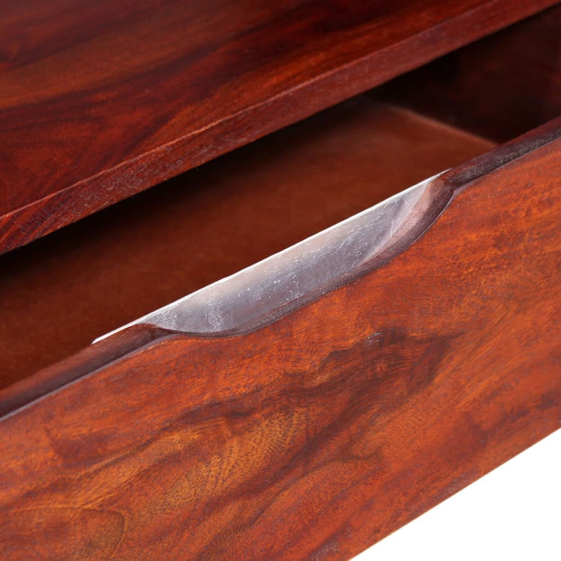 vidaXL TV Cabinet Solid Sheesham Wood 116x30x40 cm
