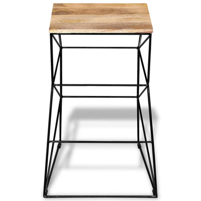 vidaXL Bar Stool Solid Mango Wood