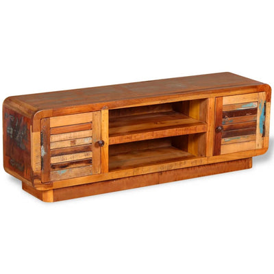 vidaXL TV Cabinet Solid Reclaimed Wood 120x30x40 cm