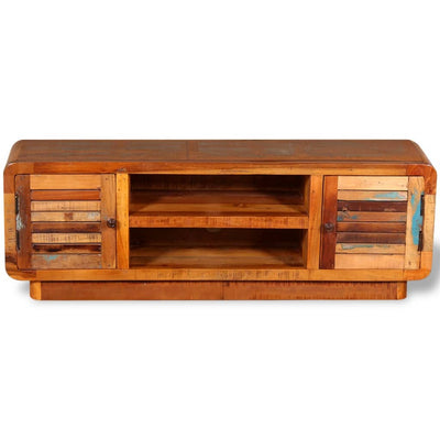 vidaXL TV Cabinet Solid Reclaimed Wood 120x30x40 cm
