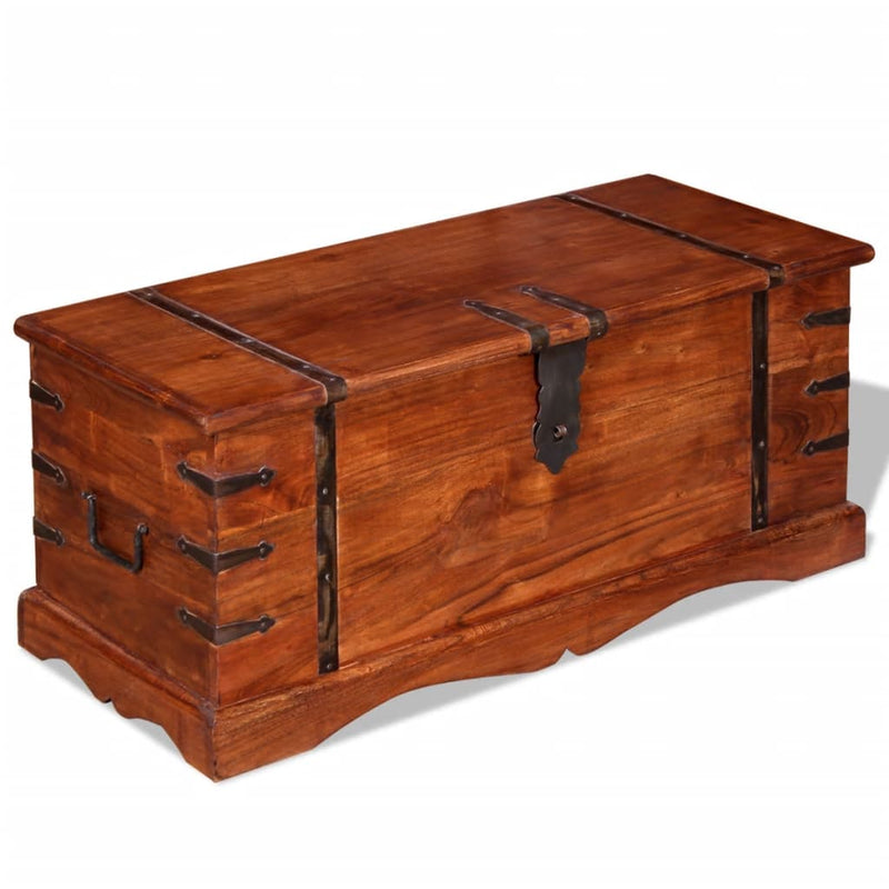 vidaXL Storage Chest Solid Wood