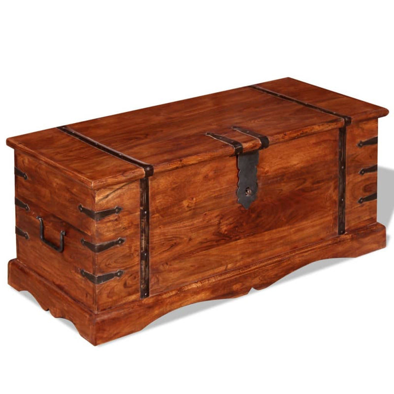 vidaXL Storage Chest Solid Wood