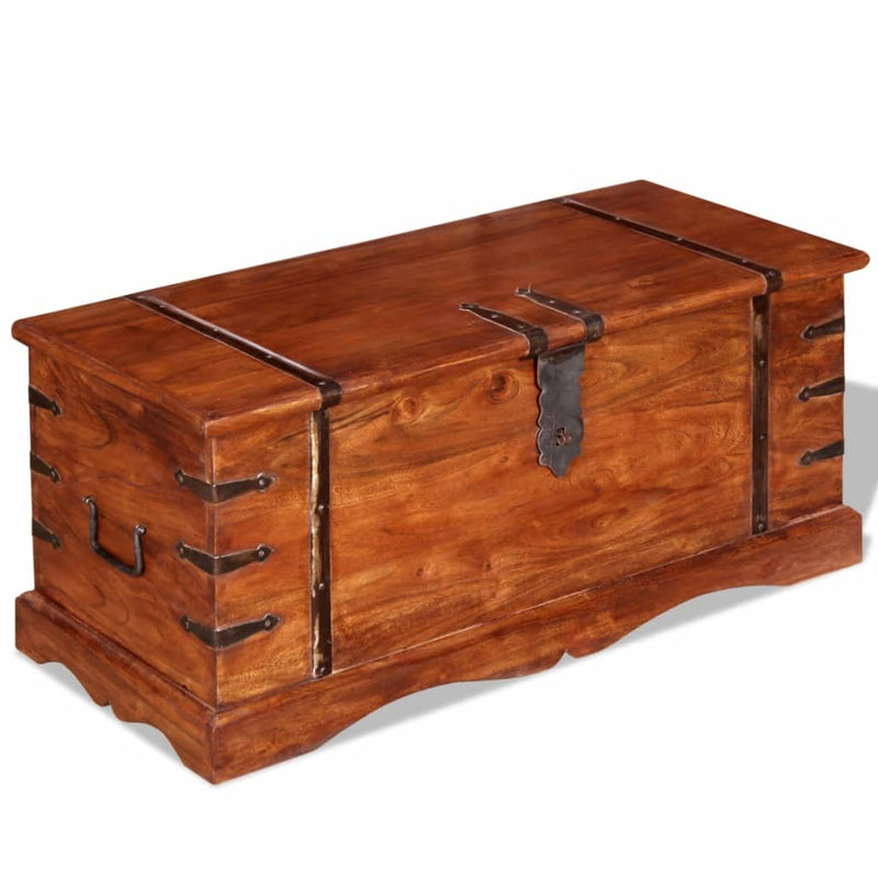 vidaXL Storage Chest Solid Wood