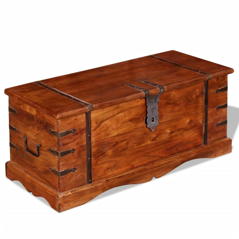 vidaXL Storage Chest Solid Wood