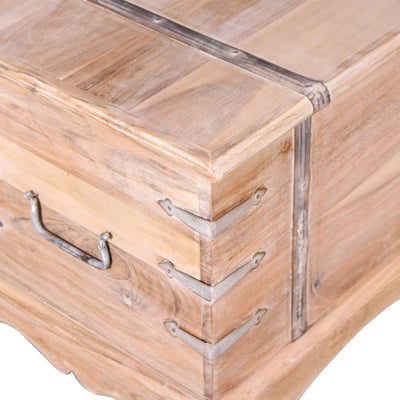 vidaXL Storage Chest Solid Acacia Wood