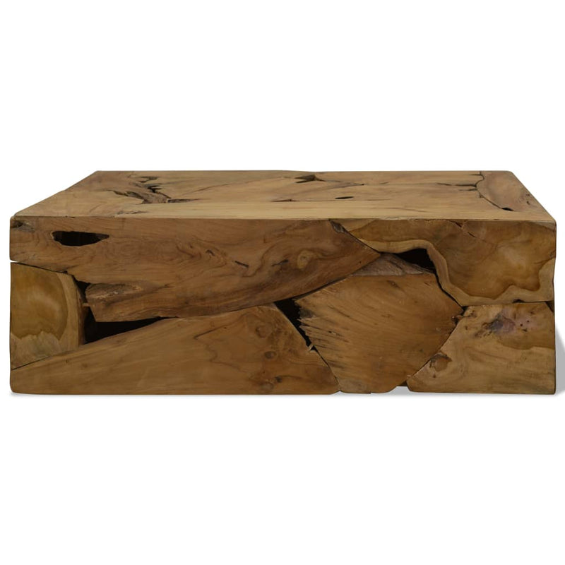 vidaXL Coffee Table 90x50x30 cm Genuine Teak Brown