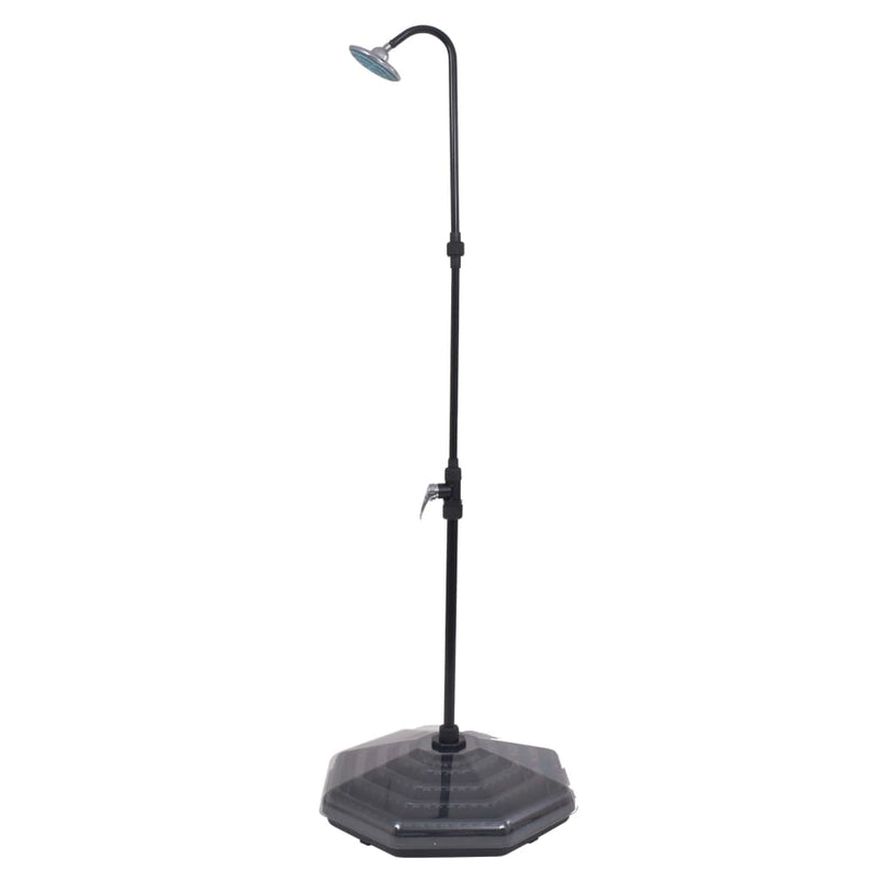 vidaXL Solar Shower 20 L Aluminium HDPE