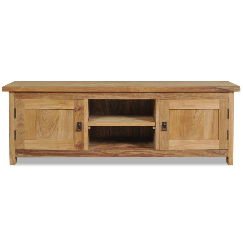 vidaXL TV Cabinet Solid Teak 120x30x40 cm