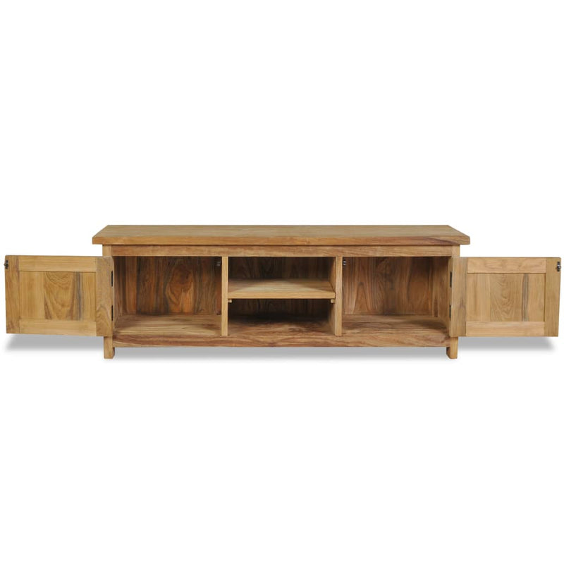 vidaXL TV Cabinet Solid Teak 120x30x40 cm