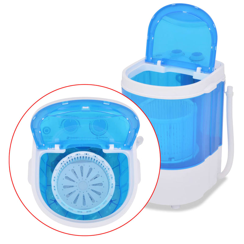 vidaXL Mini Washing Machine Single Tub 2.6 kg