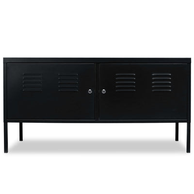 vidaXL TV Cabinet 118x40x60 cm Black