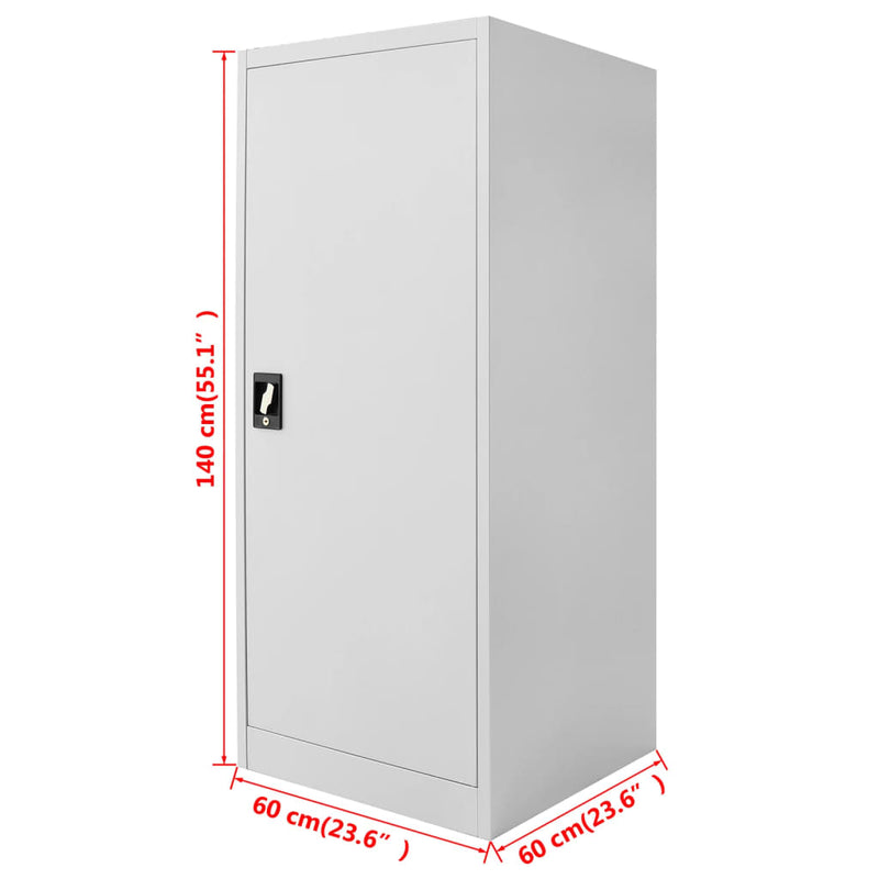 vidaXL Saddle Cabinet 60x60x140 cm