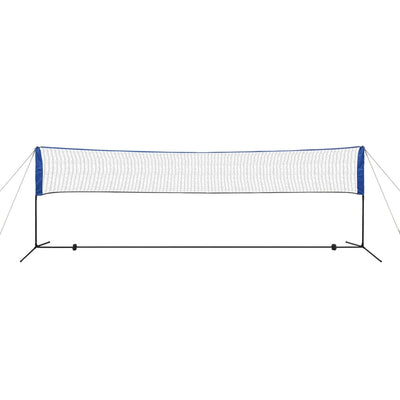 vidaXL Badminton Net Set with Shuttlecocks 300x155 cm