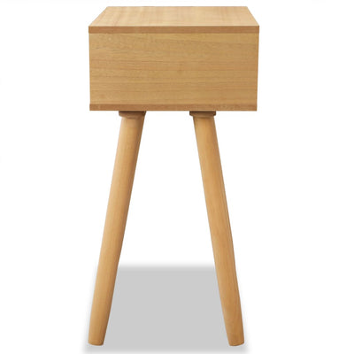 vidaXL Bedside Tables 2 pcs Solid Pinewood 40x30x61 cm Black