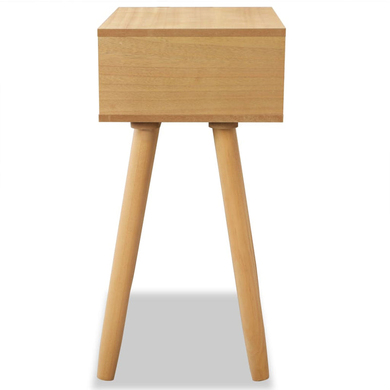 vidaXL Bedside Tables 2 pcs Solid Pinewood 40x30x61 cm Black