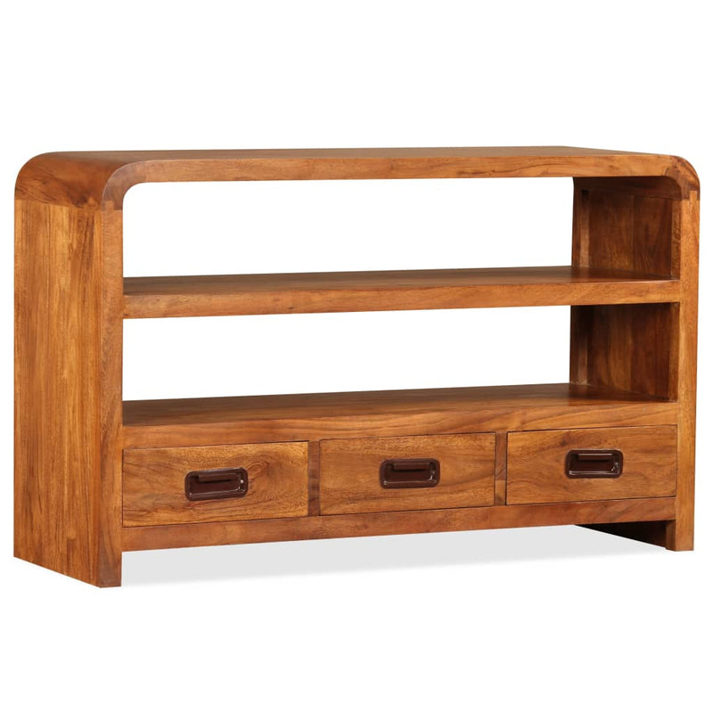 vidaXL TV Cabinet Solid Wood Acacia
