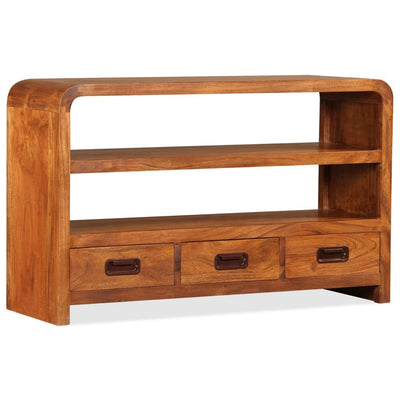 vidaXL TV Cabinet Solid Wood Acacia