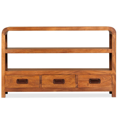 vidaXL TV Cabinet Solid Wood Acacia