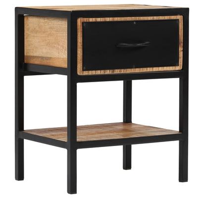 vidaXL Bedside Cabinet Solid Mango Wood 40x30x50 cm
